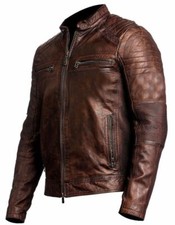 Men's Biker Vintage Motorcycle