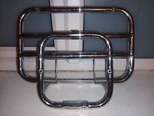 VESPA GTS CHROME FOLDING REAR CARRIER RACK UNUSED NEVER BEEN FITTED