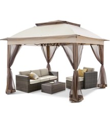 Gazebo with Mosquito Net