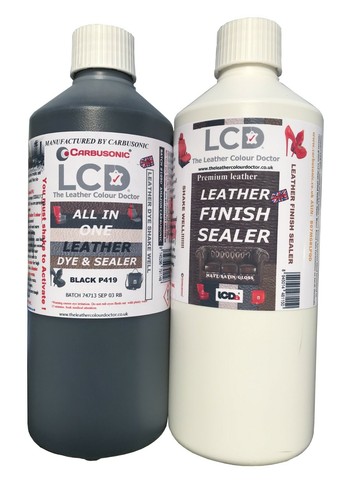 Black leather dye - leather,