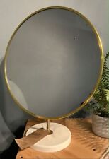 Mid Century Large Round Vanity Mirror