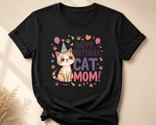 Happy birthday cat mom - birthday,