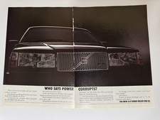 Original 1991 Volvo 940 Turbo SE Magazine Advert Poster Frame Ready Garage Retro