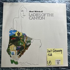 Joni Mitchell - Ladies Of The Canyon 12” Vinyl Record EX German Import