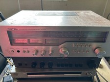 ROTEL RX 404 RECIVER SOLID STATE WOODEN AM/FM STEREO RECIEVER