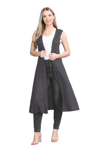 Womens sleeveless cardigan - womens,