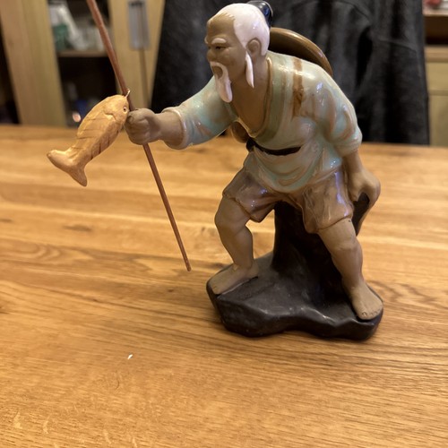 Mud man chinese figurine - mud,