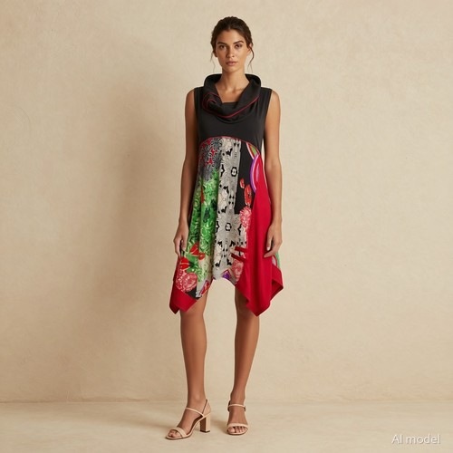 Summer dress peruzzi midi - peruzzi,