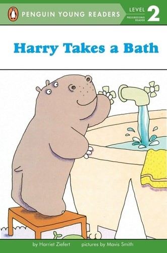 Harry takes bath penguin - harry,