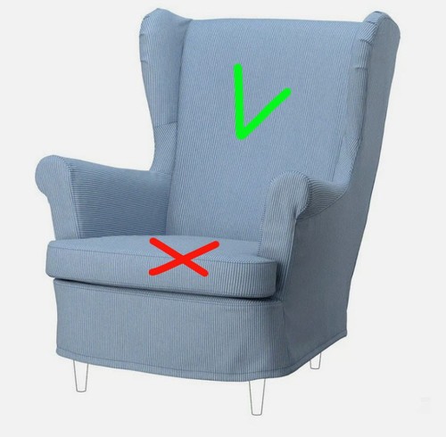 Ikea strandmon wing chair - strandmon,
