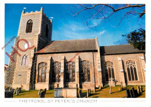 Picture postcard thetford - picture, st
