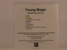 YOUNG MAGIC BREATHING STATUES (98) 10 Track Promo CD Album also White Sleeve CAR