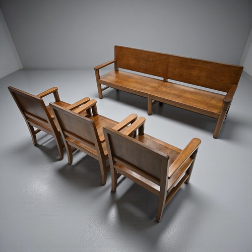 Large french deco bench 3 - french, &