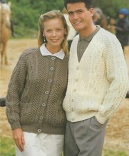 Aran Cardigans Knitting