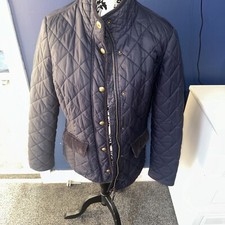 joules quilted jacket size 14