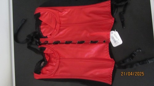 Pvc red basques - red,