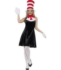 Ladies Cat In The Hat Costume