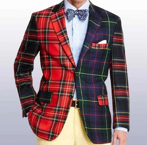 Scottish modern tartan fashion - modern,