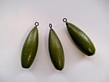 FISHING WEIGHTS - ARSLEY BOMBS - ALL SIZES 7g to 20g  Pack of x 3