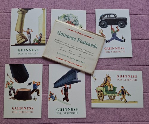 Postcards guinness advert - guinness,