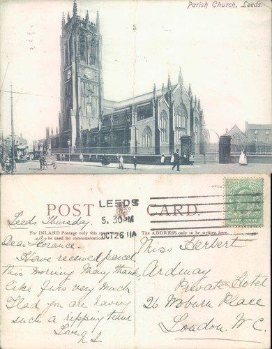 Parish church leeds 1911 - church,