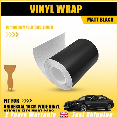 Matt black chroming vinyl - black,
