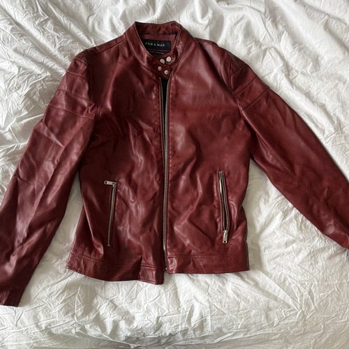 Zara man men red biker - red,