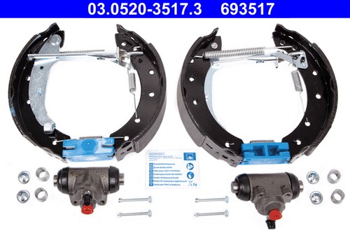 Brake shoe set for - brake,