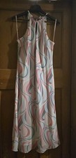 Petite Anne Brooks Pastel Summer Dress Size 14