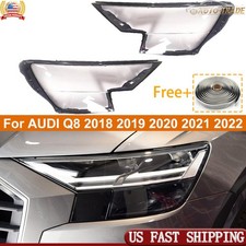 Pair Front Headlight Lens