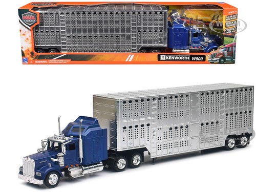 Kenworth w900 truck blue - kenworth,