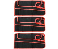 3 x TOOL ROLLS 12 POCKET