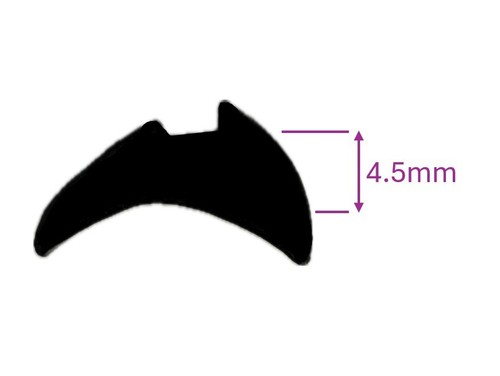 Upvc wedge gasket - 10, meters