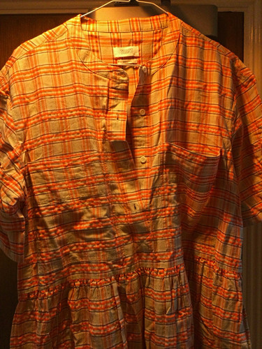 Toast check chambray cotton - toast,
