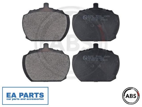 Brake pad set disc - disc, for