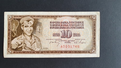 Yugoslavia dinara paper - dinara,