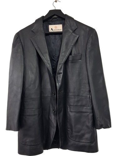 Aquascutum leather blazer - leather,