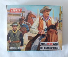 Vintage Airfix HO OO 1/72 The High Chaparral Original Blue Box Set Complete Rare