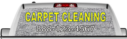 Custom rear window - window, perf