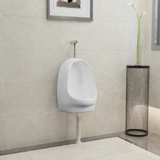 Wall Hung Urinal with Flush