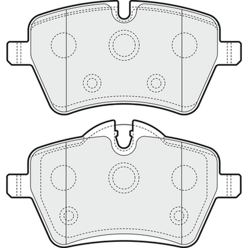 Brake pads set - set, cooper
