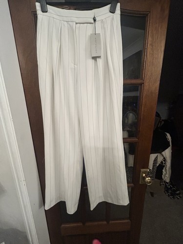 Mint velvet white pinstripe - white,