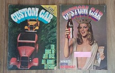 VINTAGE 197OS CUSTOM CAR MAGAZINE JANUARY/MARCH 1972 DRAG RACING