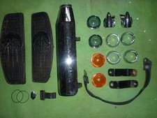 HARLEY DAVIDSON SPRINGER JOB LOT OF PARTS - INDICATOR LENSES ETC