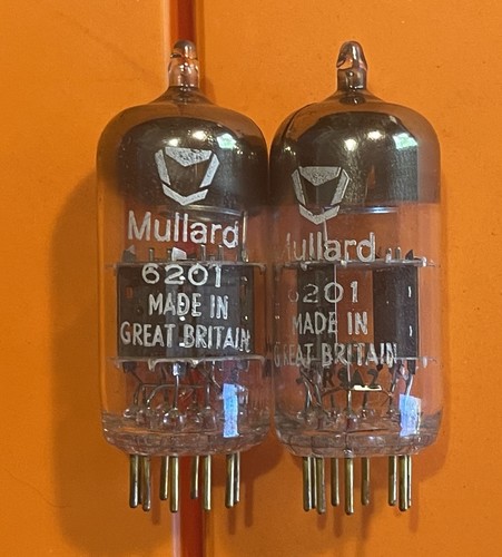 Mullard 6201 ecc81 12at7 - uk,