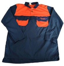 Vintage Husqvarna blue orange