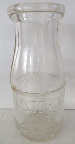 Amsterdam dairy embossed - amsterdam, n.y.