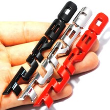 3D TURBO Metal Chrome Logo Sport Decal Sticker Car Badge Emblem Accessories