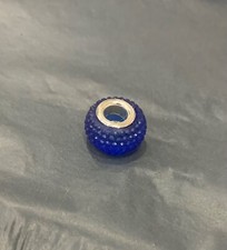 Shades of blue charm in the style of pandora free organza gift bag Mothers Day