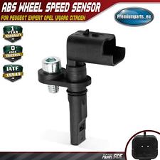 ABS Wheel Speed Sensor Rear Left or Right for Peugeot Expert Opel Vivaro Citroen
